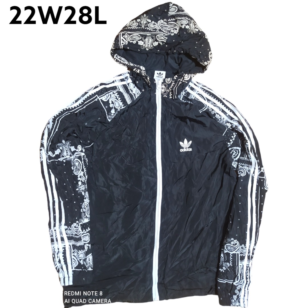 Adidas Bandana wind breaker, Men's Fashion, Coats, Jackets and