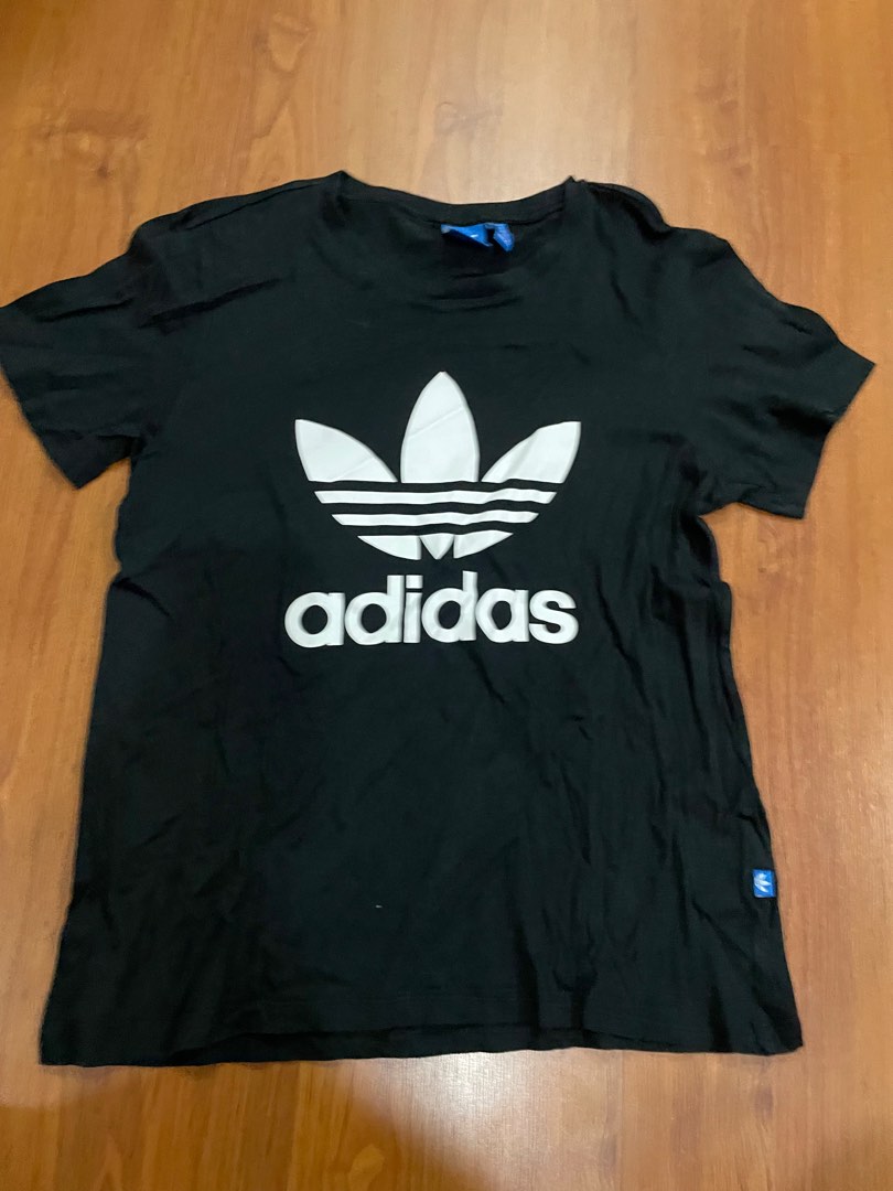 mens black adidas t shirt