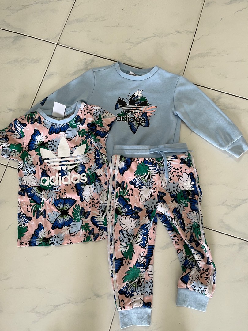 Newborn girl online adidas outfit