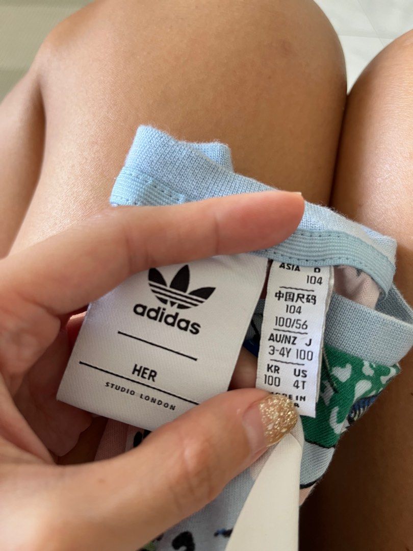 Adidas floral set Babies Kids Babies Kids Fashion on Carousell