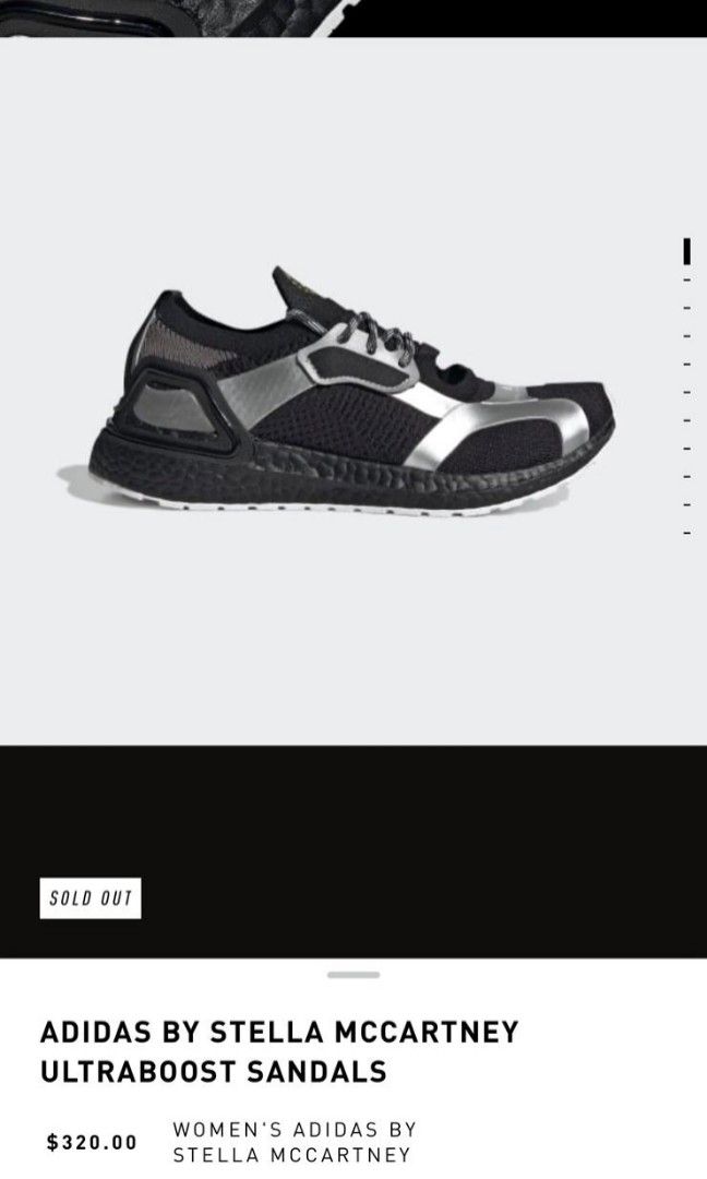 Adidas limited edition Stella McCartney Ultraboost sandals