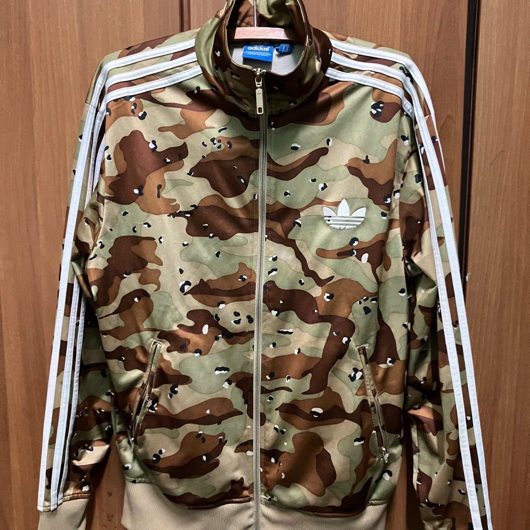 Adidas originals camo track jacket cheap