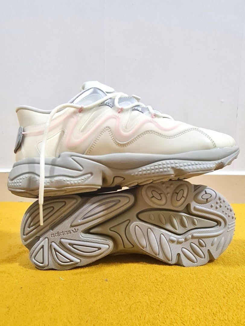 Ozweego white pink discount