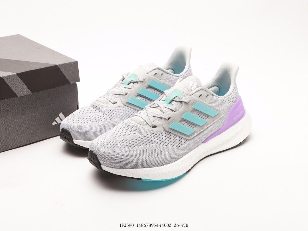 Adidas womens running shoes purple online