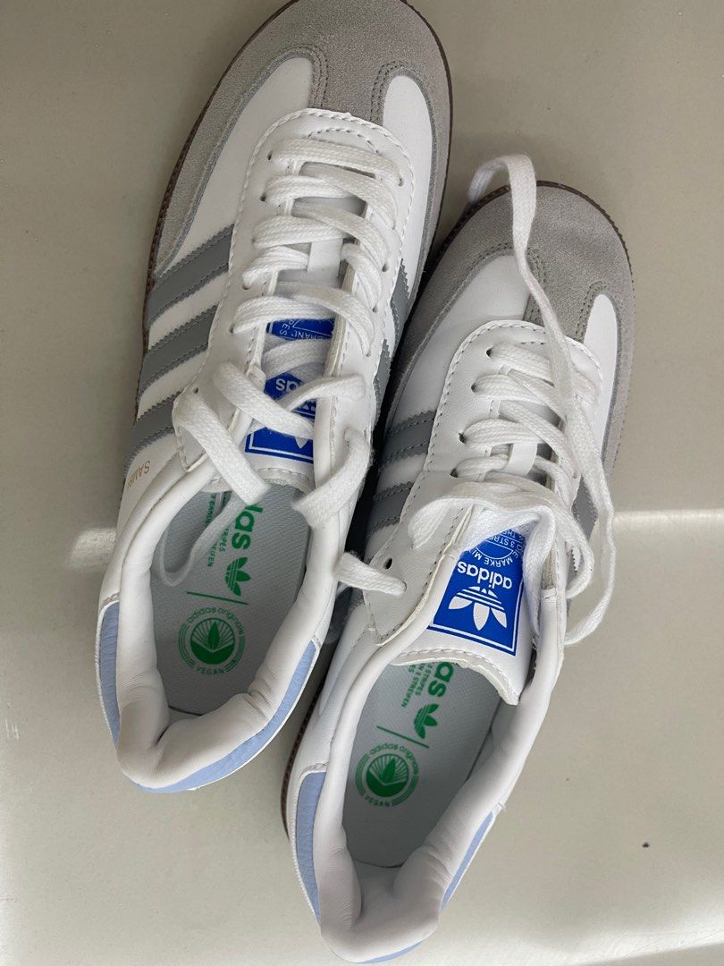 adidas gazelle silver green womens NTS Radio x Samba White | White