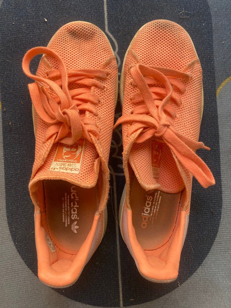 Adidas stan smith women peach hot sale