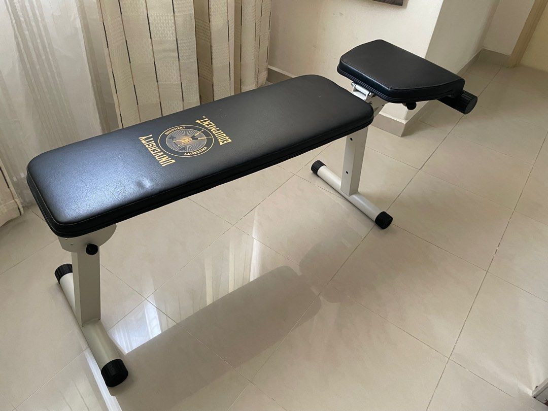 Adjustable workout gym bench Sports Equipment Exercise Fitness