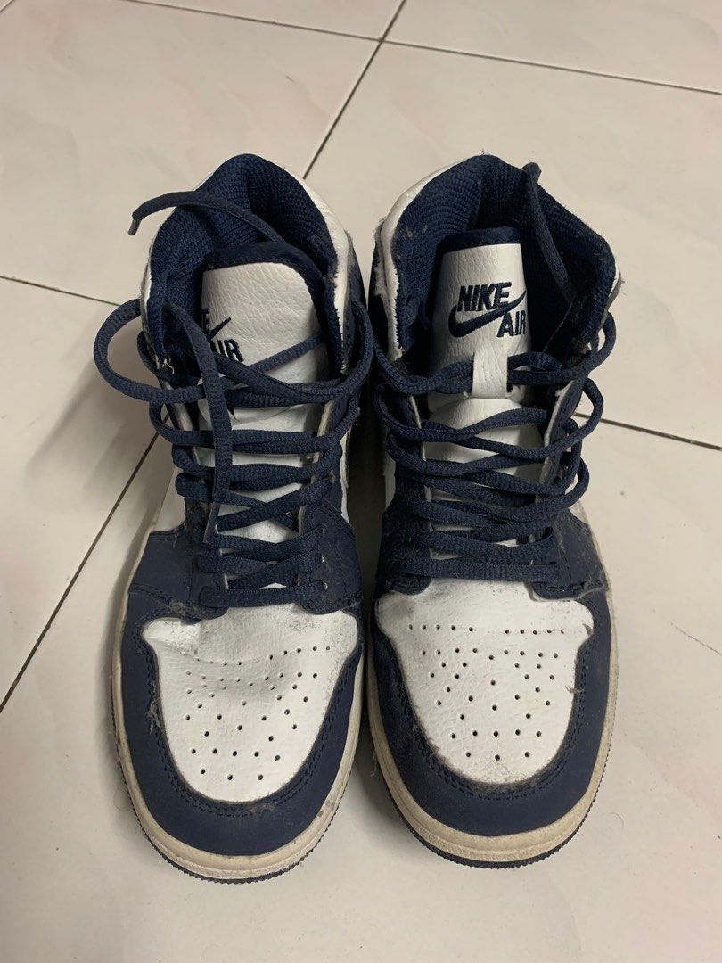 light grey and red jordan 1