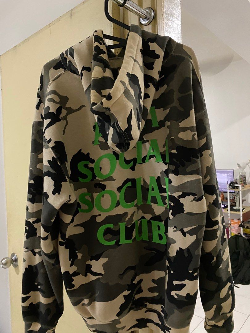 Anti social hotsell social club camo