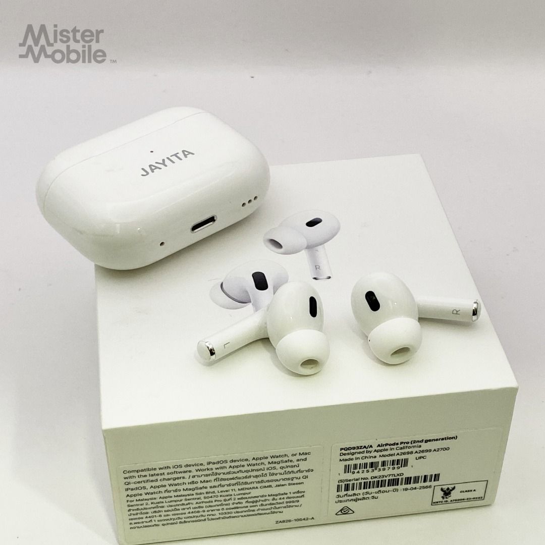 Apple AirPods Pro (2nd Gen) Wireless Earbuds with MagSafe Charging Case  (Used) 