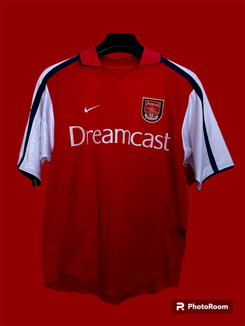 Arsenal 2000 01 Home kit Men s Fashion Activewear on Carousell