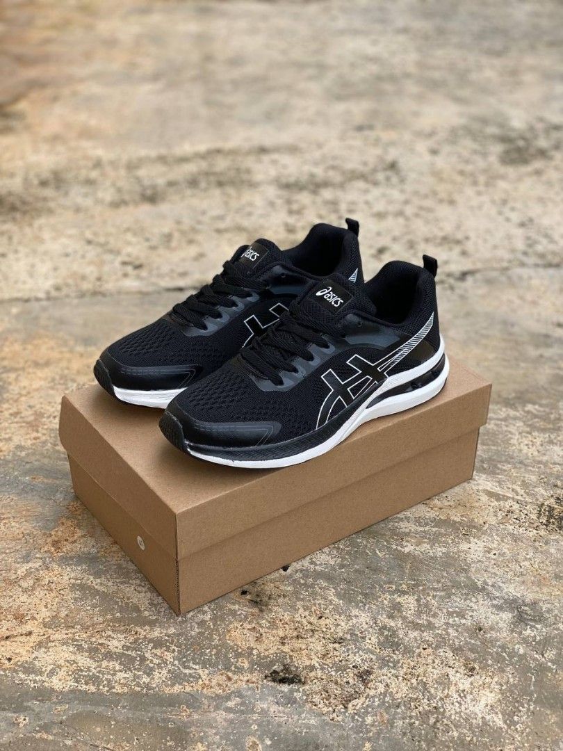 Asics gel kayano black white saiz 41 45