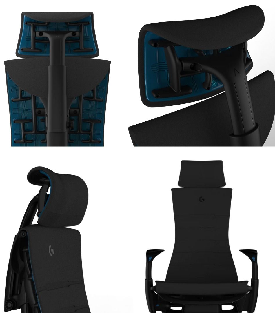 Atlas Headrest for Herman Miller Embody Chair, Office Chair Headrest