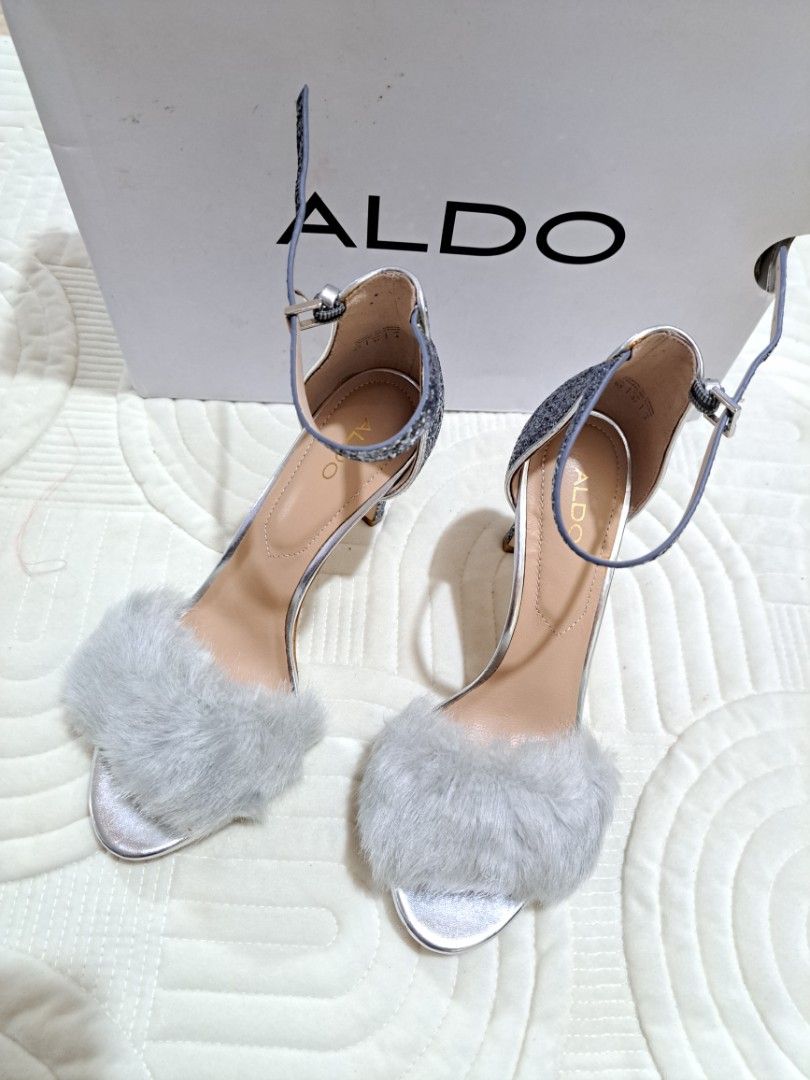 Aldo fur deals heels