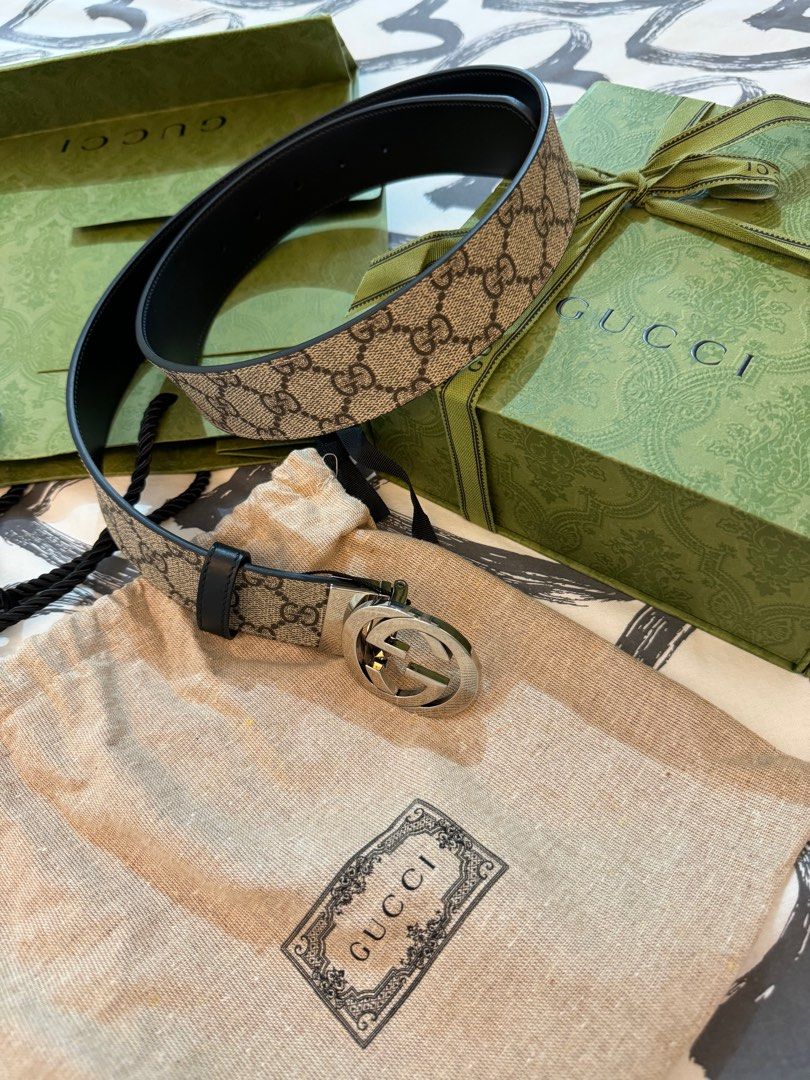 Mens gold gucci belt sale