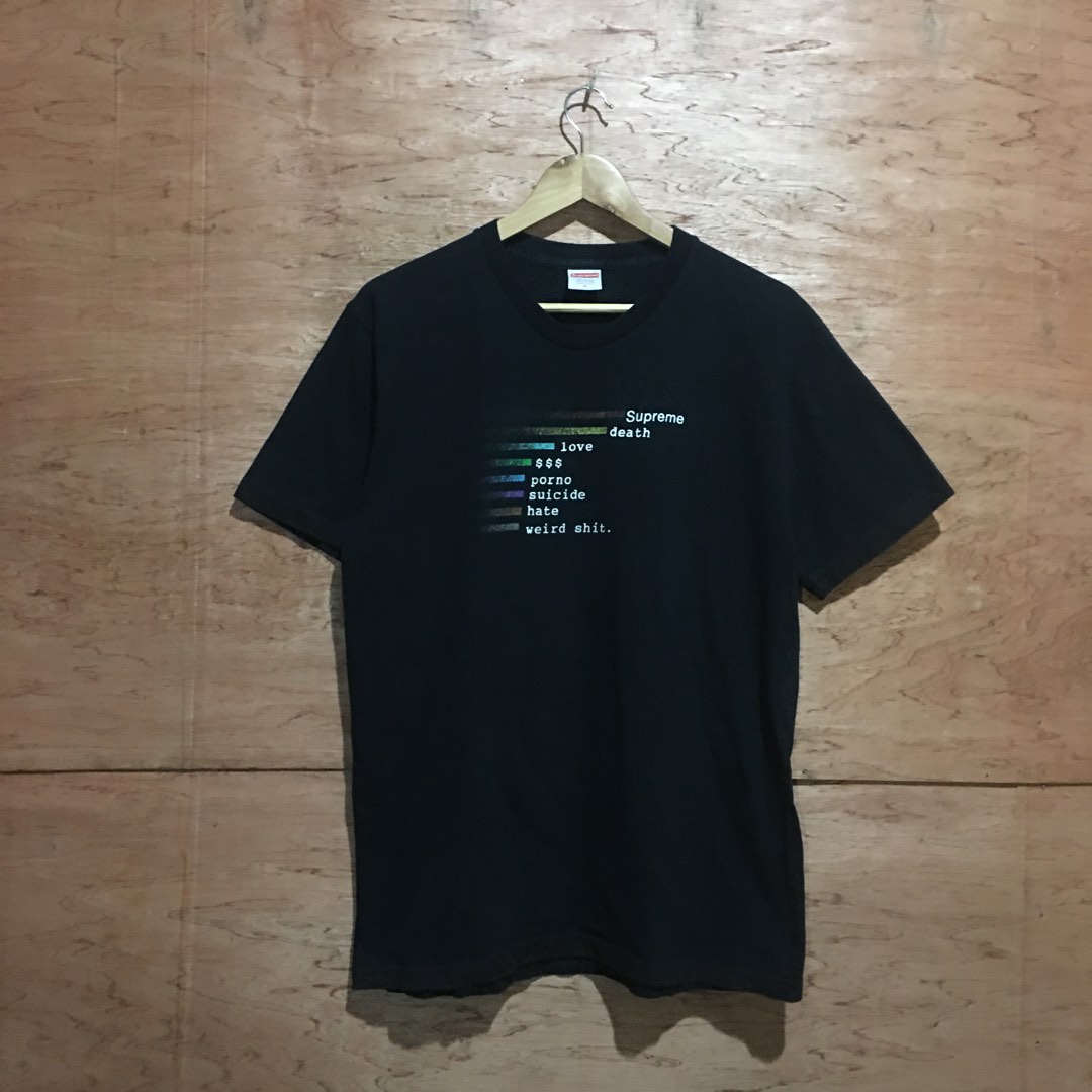 Supreme love death sales t shirt