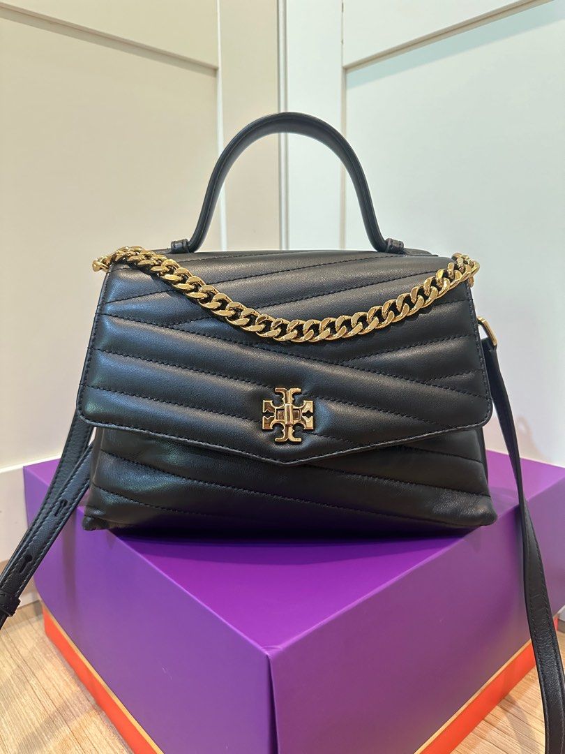 Kira chevron small top handle satchel sales