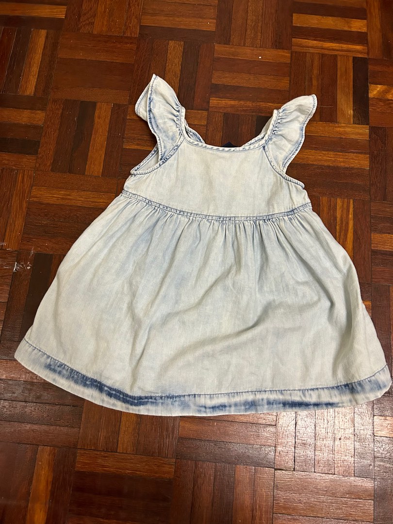 Baby gap denim dress sale
