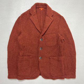 Barena Venezia - Single Breasted Curduroy Knitted Blazer