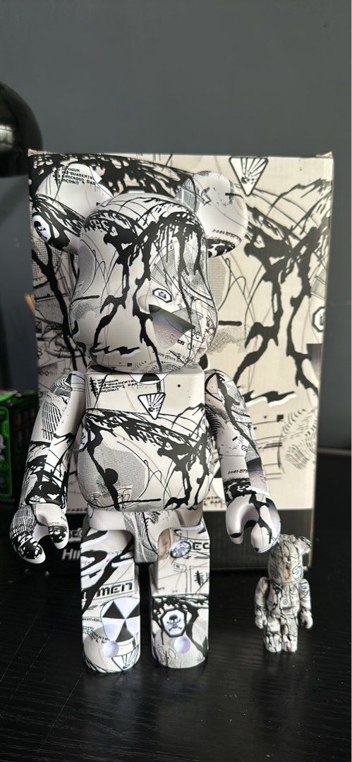 BE@RBRICK & Hiroki Tsukuda 100% Tsukuda set 100％ BE@RBRICK