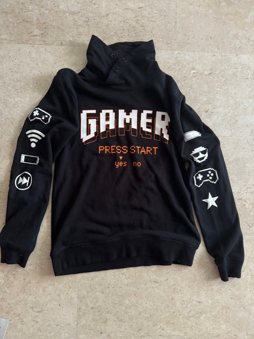 Black Gamer Hoodie