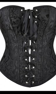 [PLUS] SOMMER Cropped Lace Padded Bustier Corset Style Top