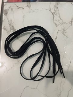 Black shoelace