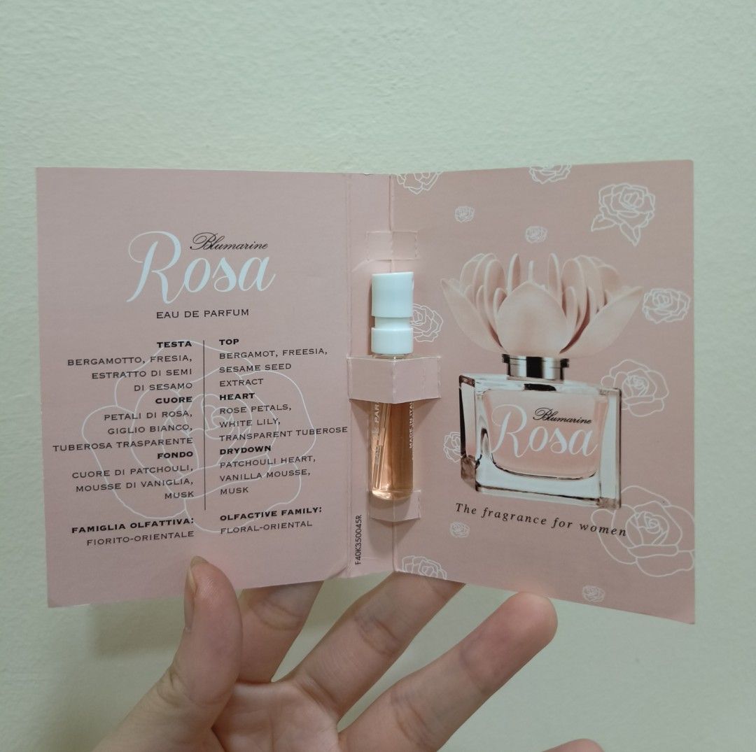 Blumarine rosa top eau de parfum