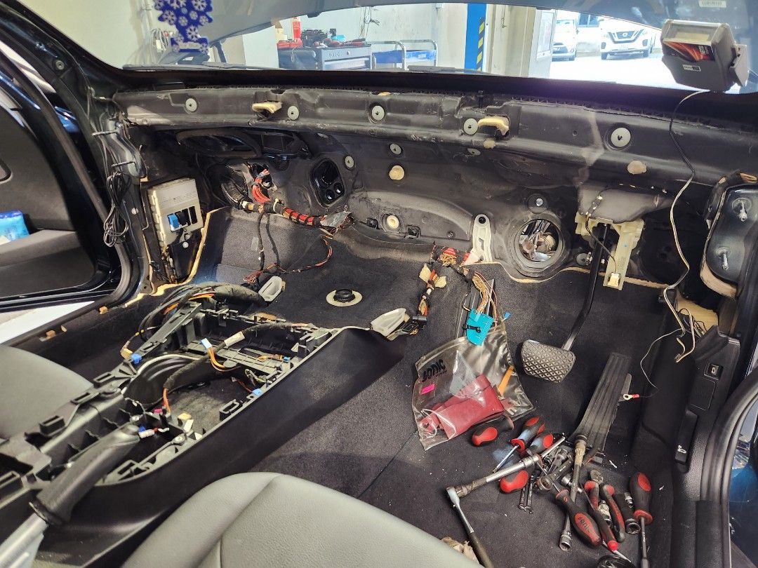 BMW F20 116D Change OEM Cooling Coil With Expansion Valve, Change High