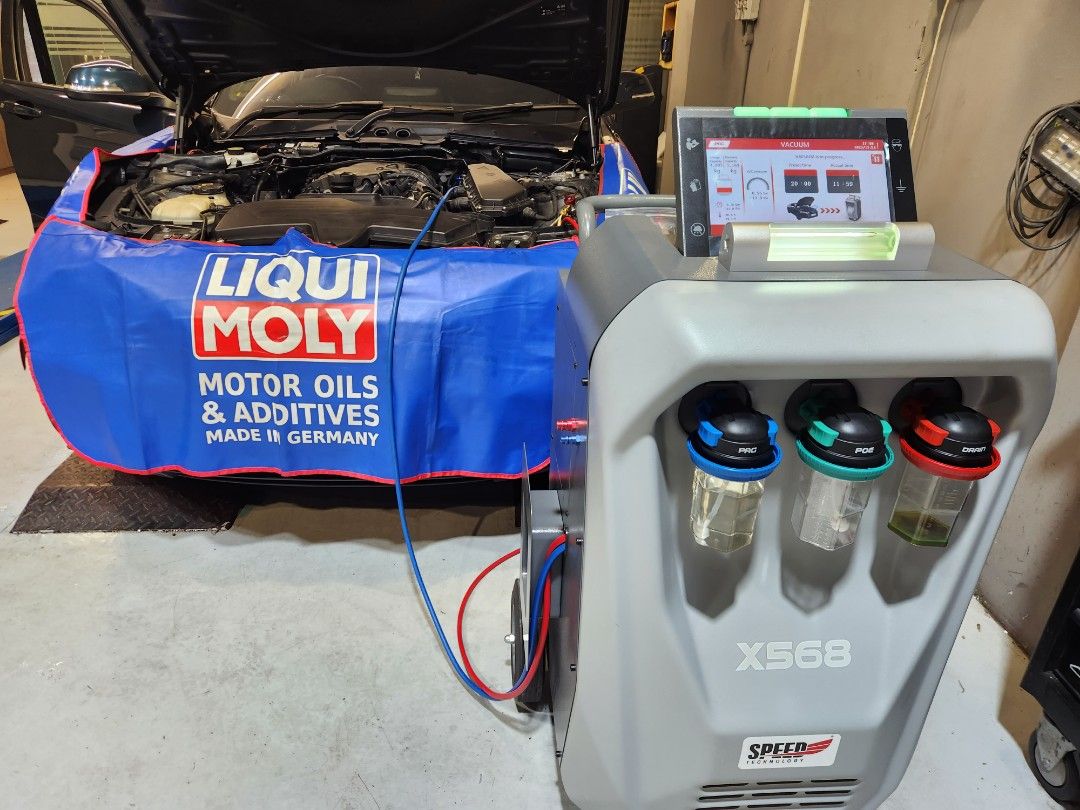 BMW F20 116D Change OEM Cooling Coil With Expansion Valve, Change High