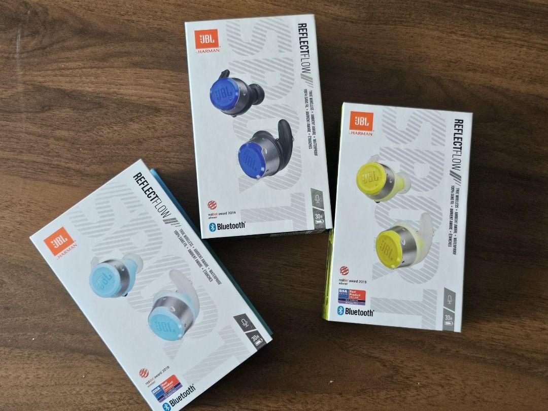 BNIB JBL Reflect Flow True Wireless Waterproof Sport Earphone 3 colours Audio Earphones on Carousell