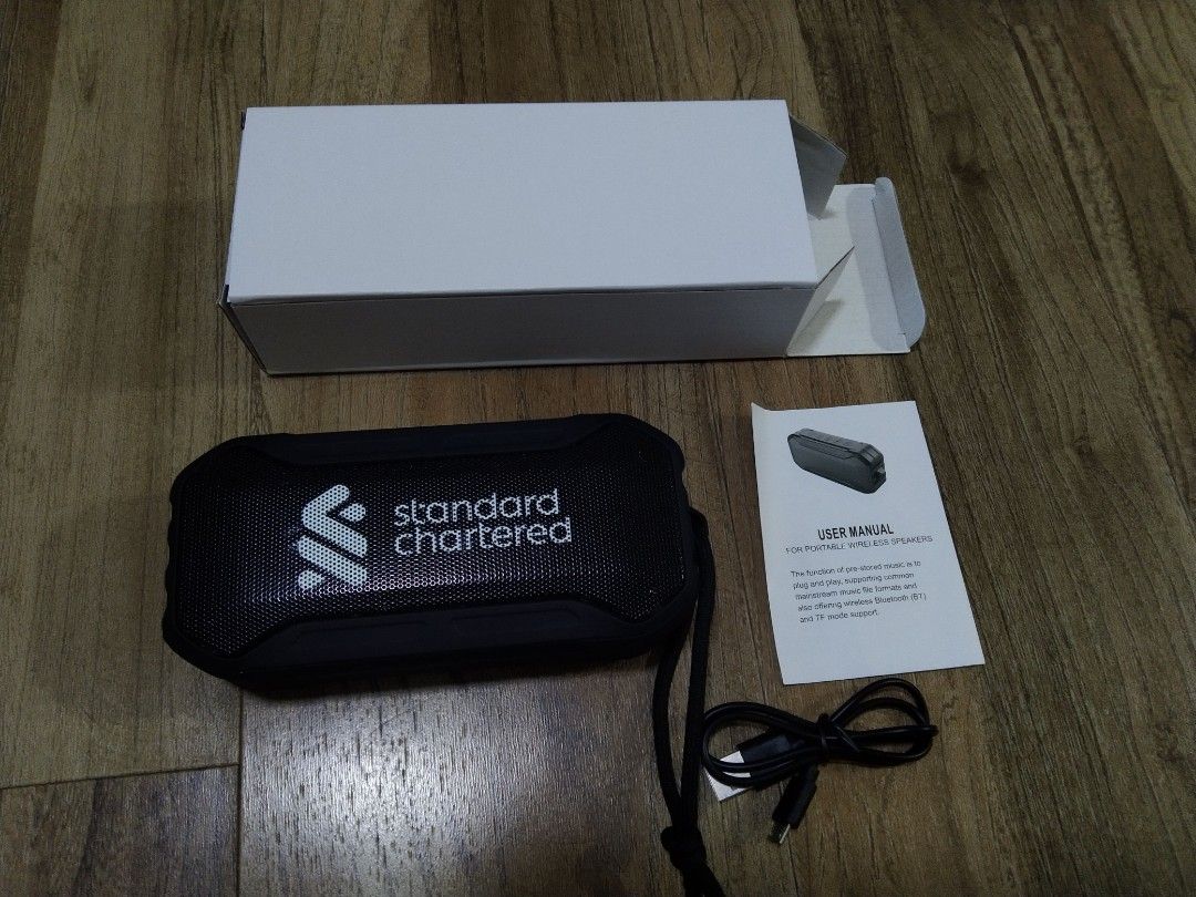 BNIB Standard Chartered Bluetooth Speaker491984218710364160