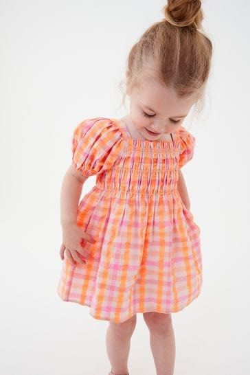Next cheap checked dress