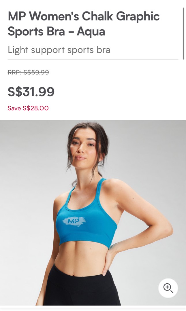 RTP $27) Pierre Cardin Energized Navy Sports Bra, Women's Fashion,  Activewear on Carousell