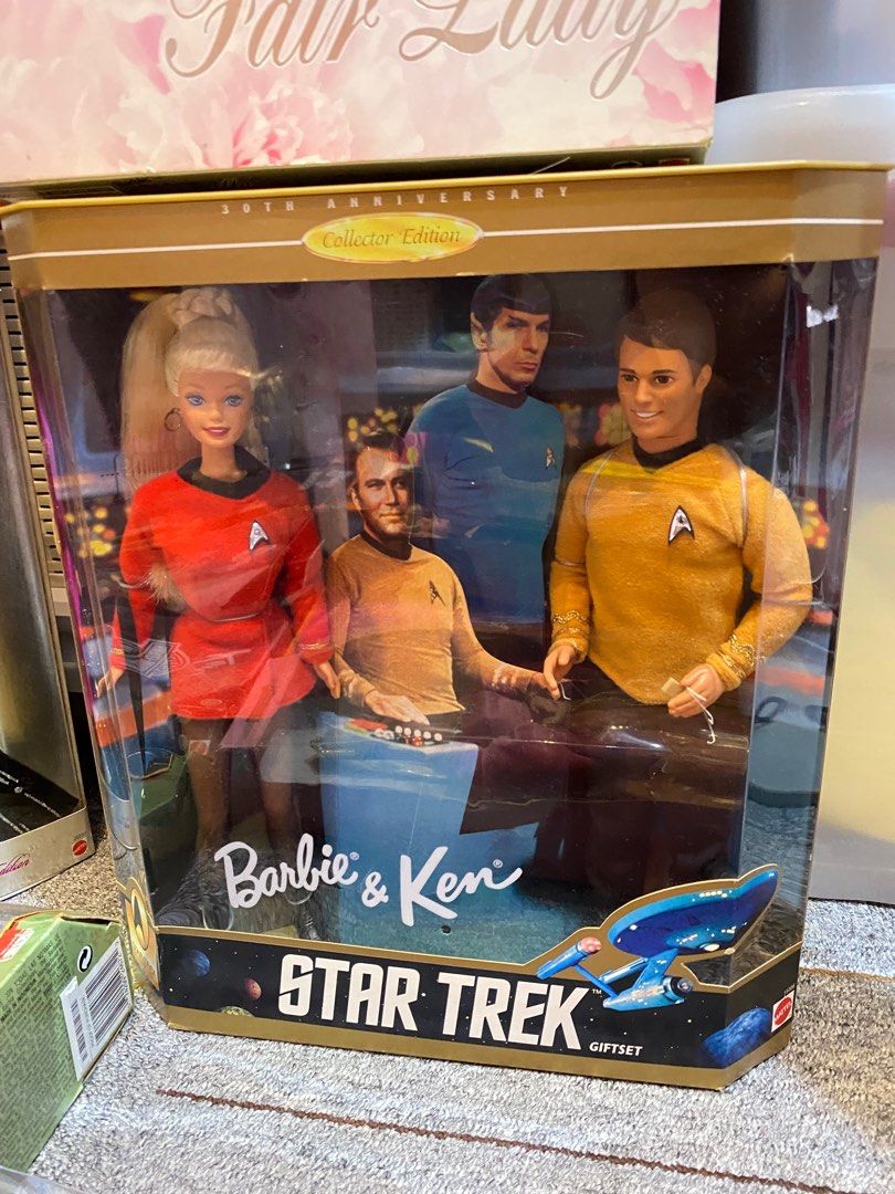 Brand New Barbie and Ken Star Trek, Hobbies & Toys, Toys & Games on Carousell