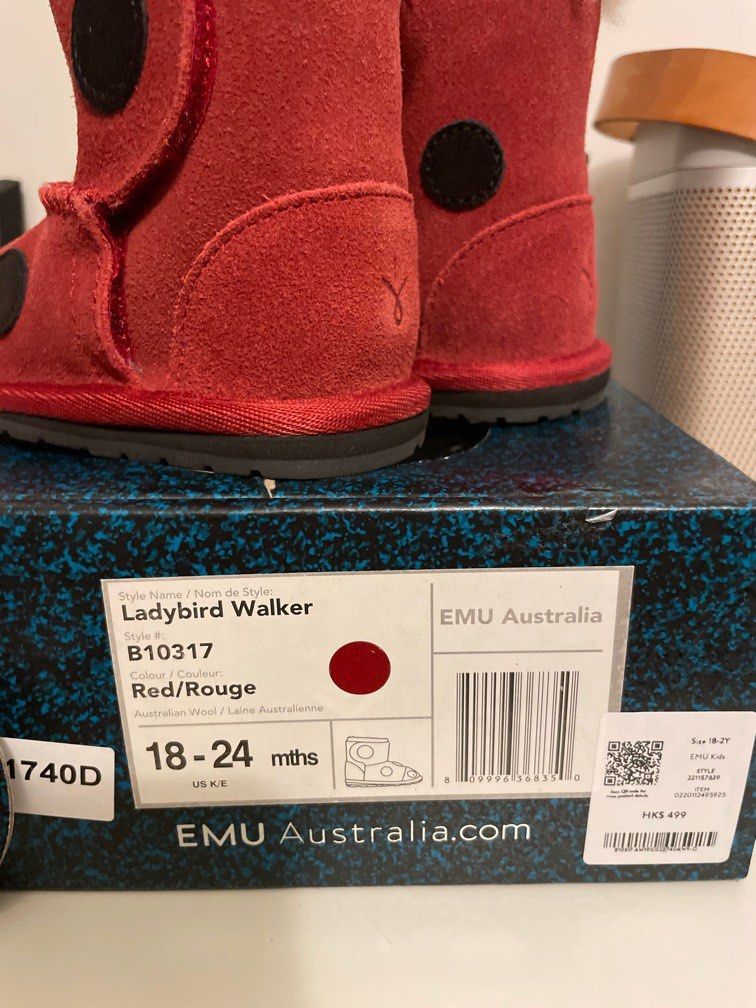 Emu hotsell ladybird boots