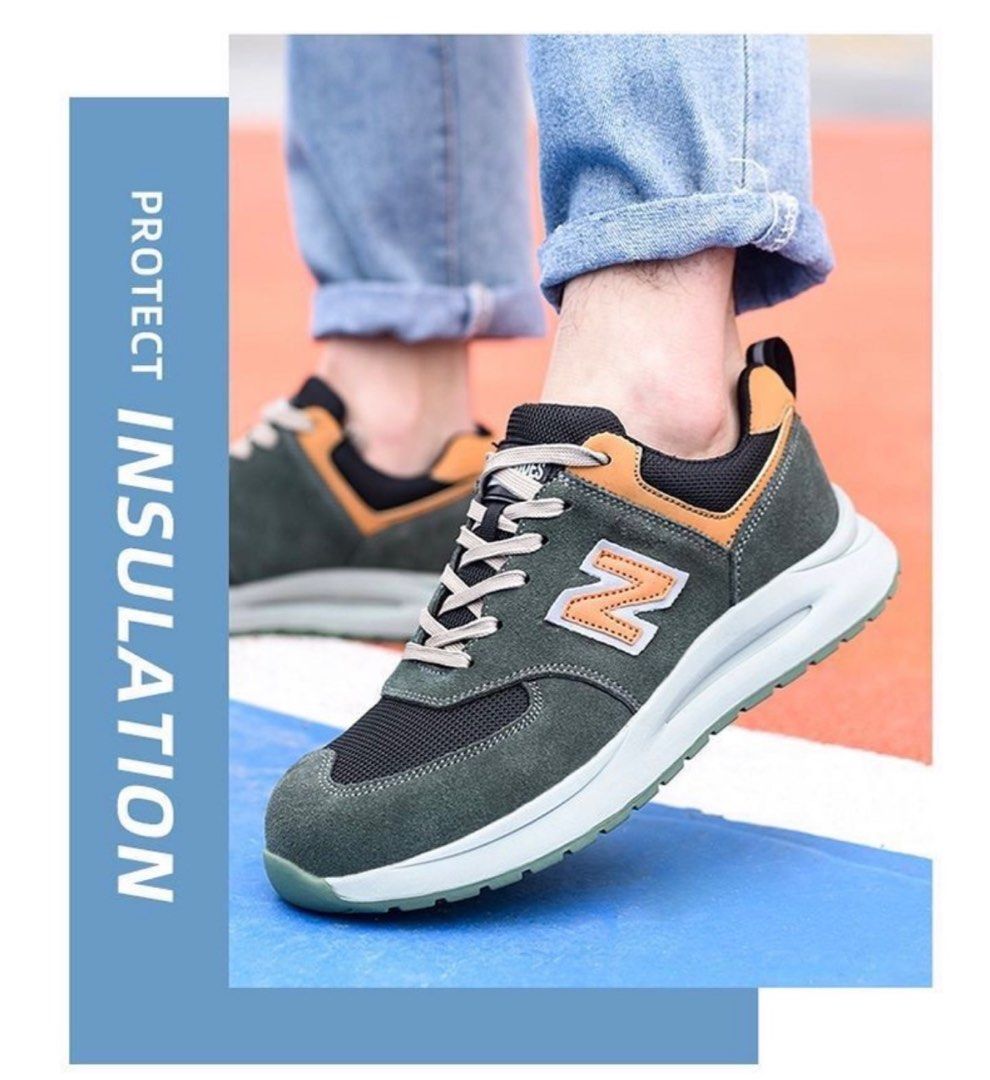 Brand New Safety Shoes Steel Toe Lightweight Breathable Men s Fashion Footwear Sneakers on Carousell