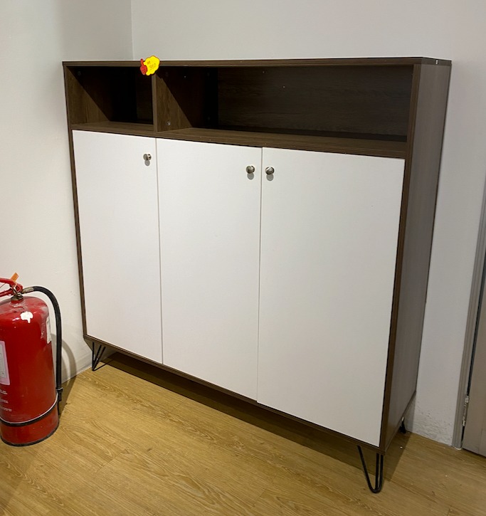 CABANA 120cm 3 Door Shoe cabinet, Furniture & Home Living, Furniture ...