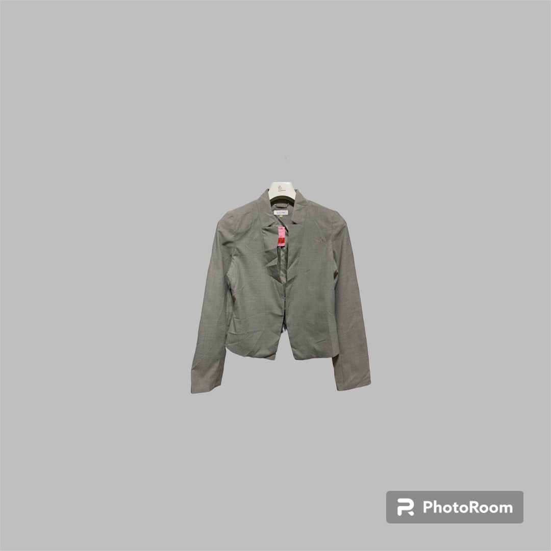 Calvin klein deals grey blazer