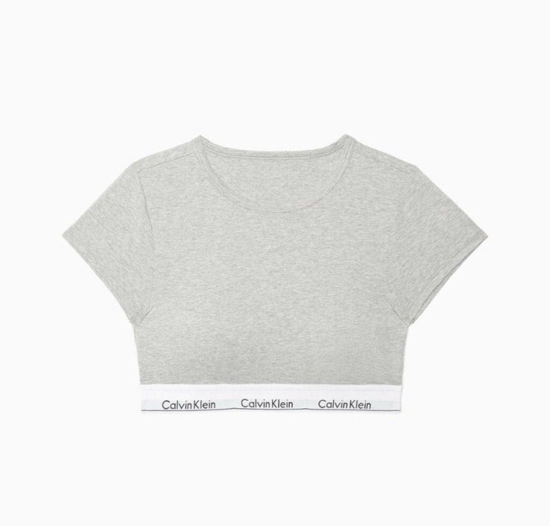 modern cotton t-shirt bralette, Women's Fashion, Tops, Shirts on Carousell