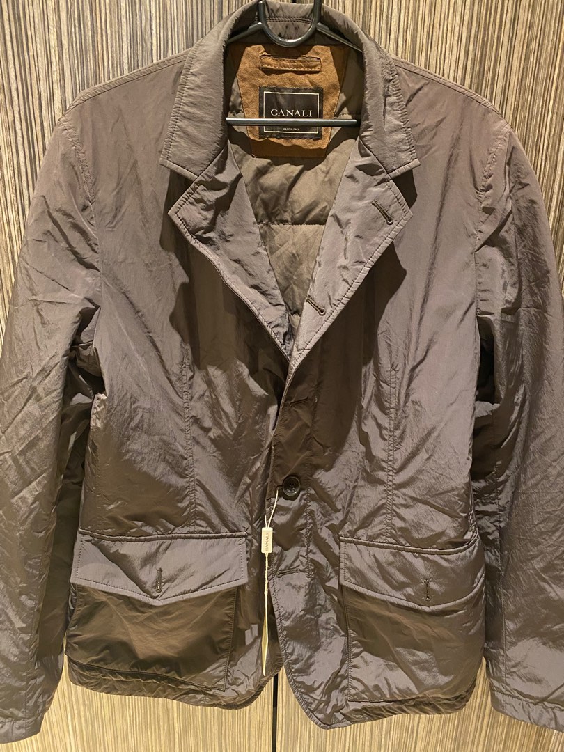 Canali suede jacket discount