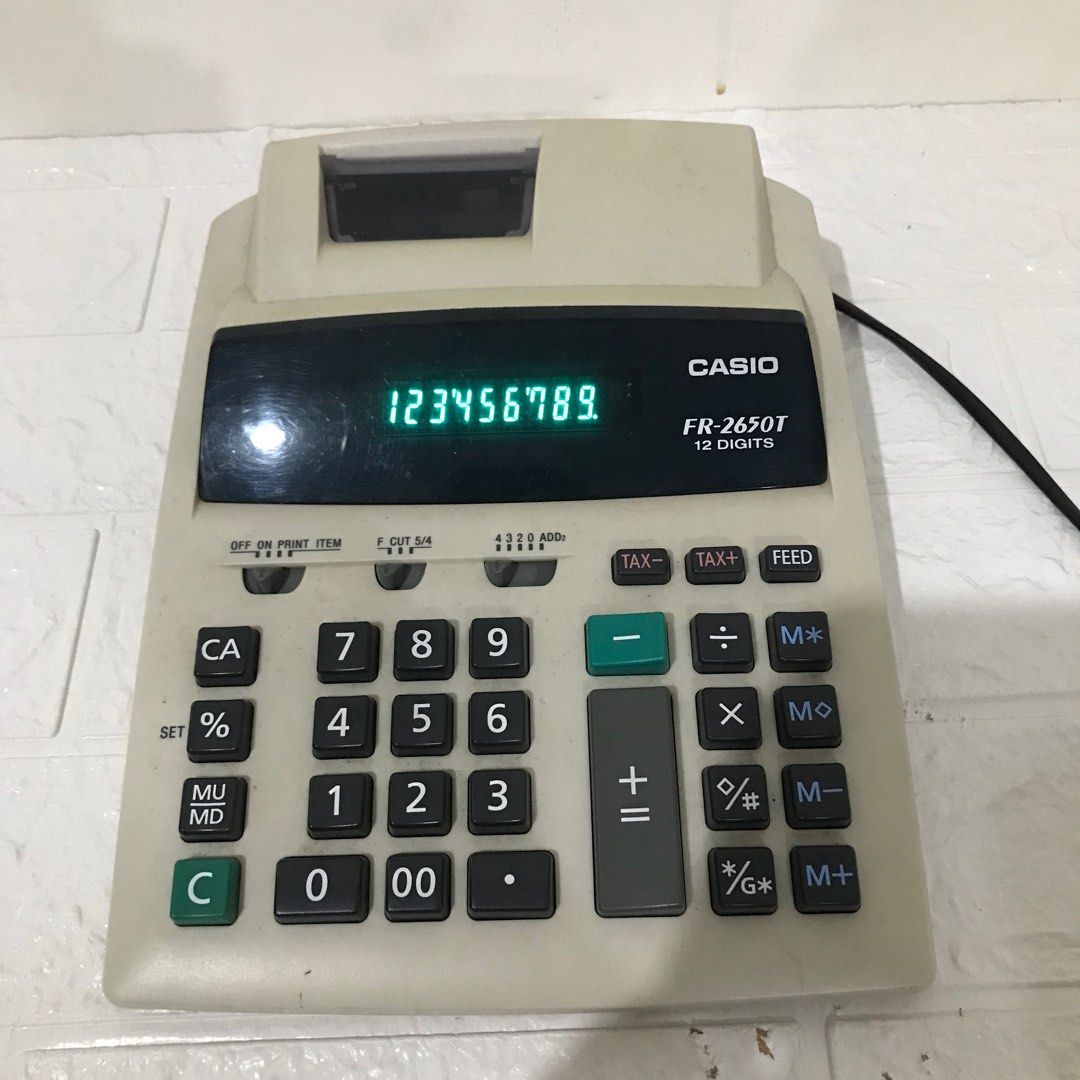 Casio fr2650t on sale