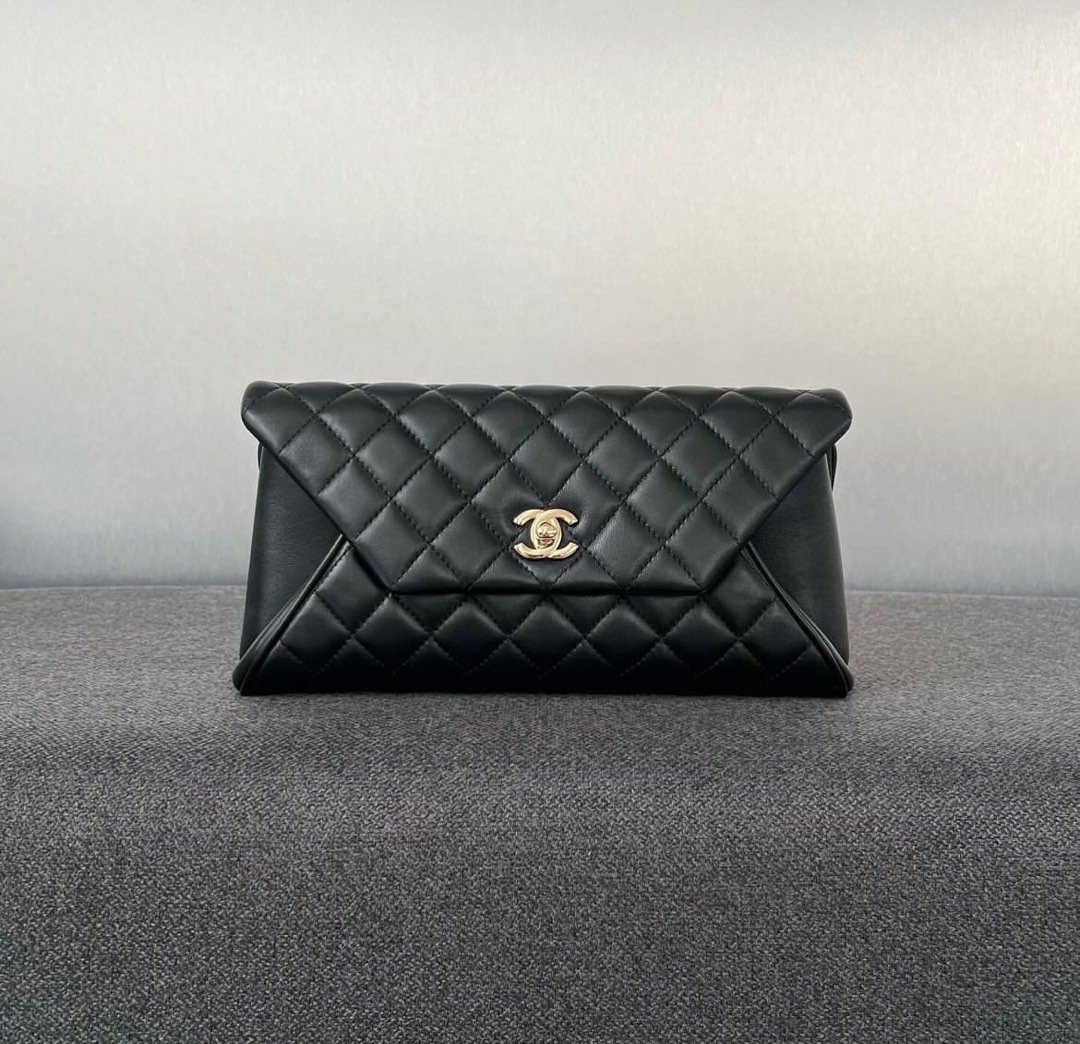 Chanel fold up again clutch sales