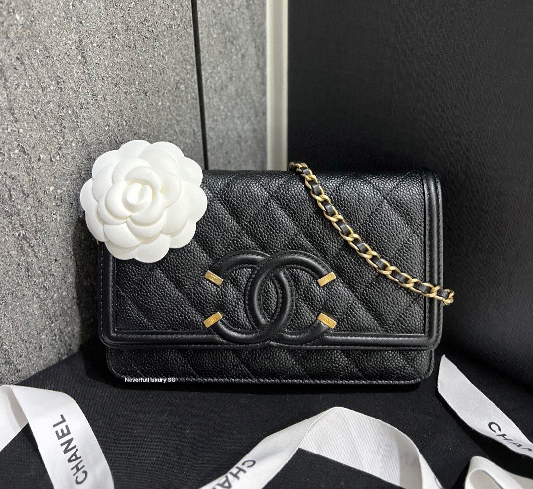 Chanel filigree woc price top