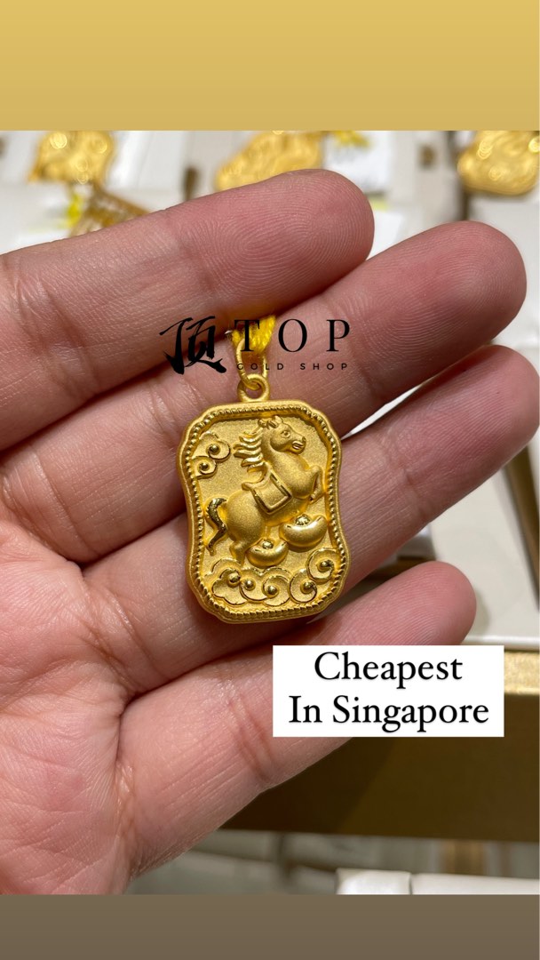 Gold bullion pendant shop