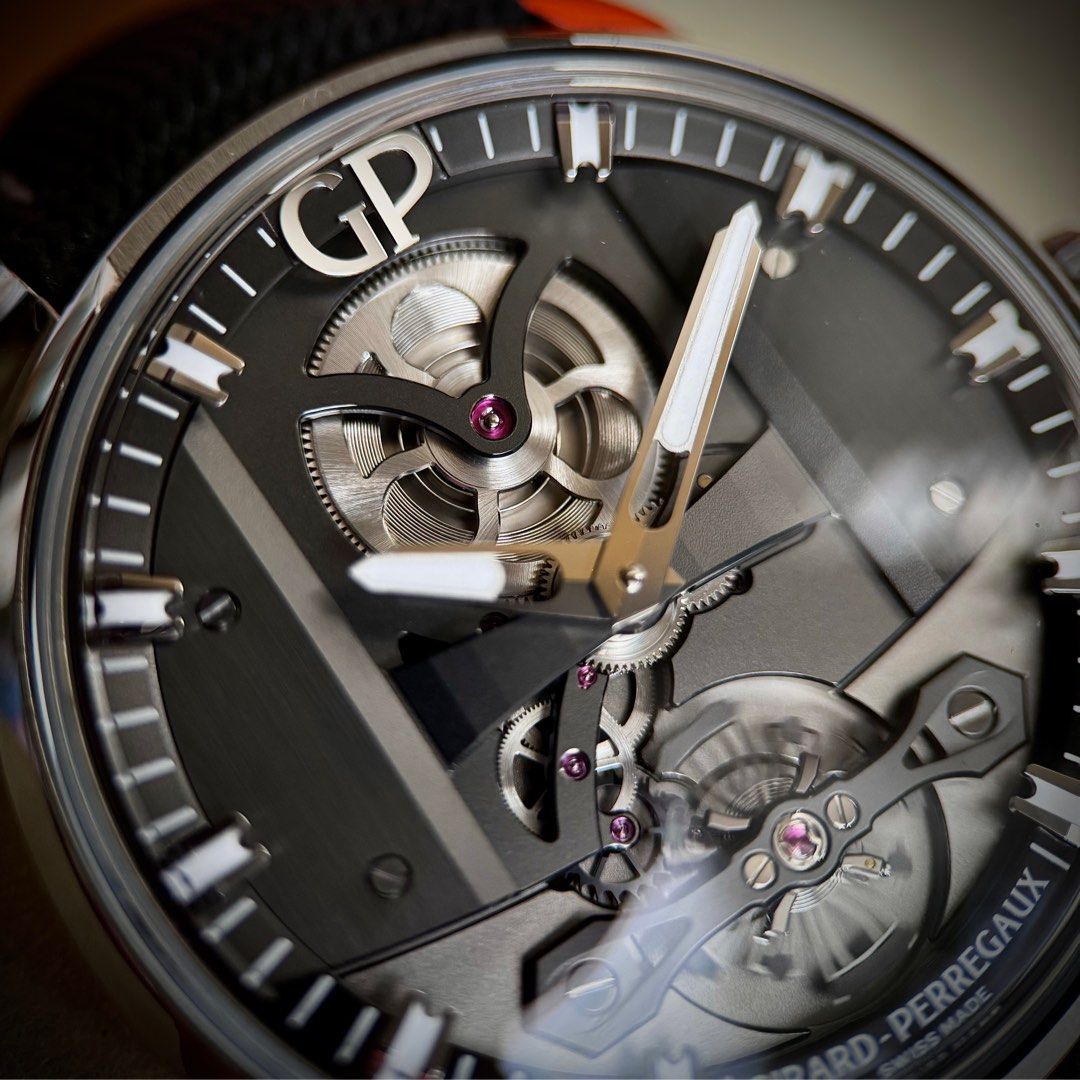 SOLD Girard Perregaux Free Bridge not Laureato Luxury Watches