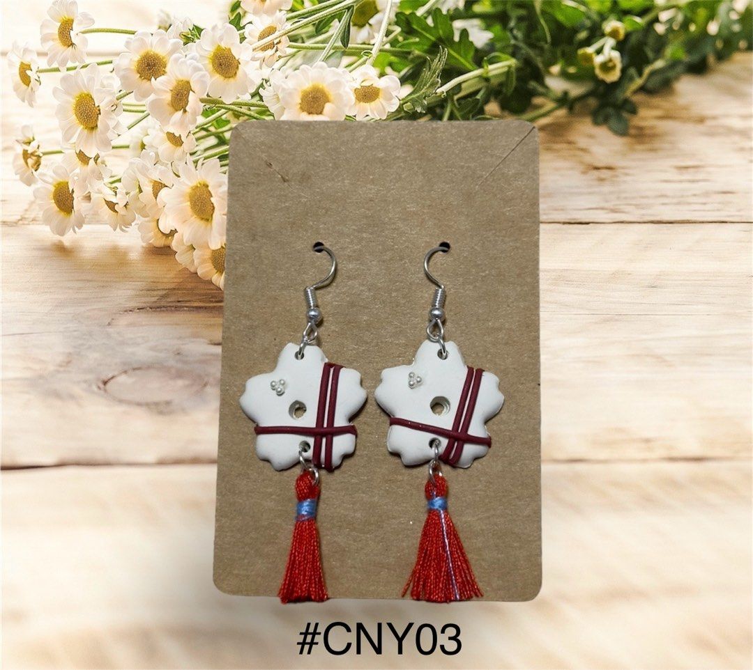 New year earrings on sale