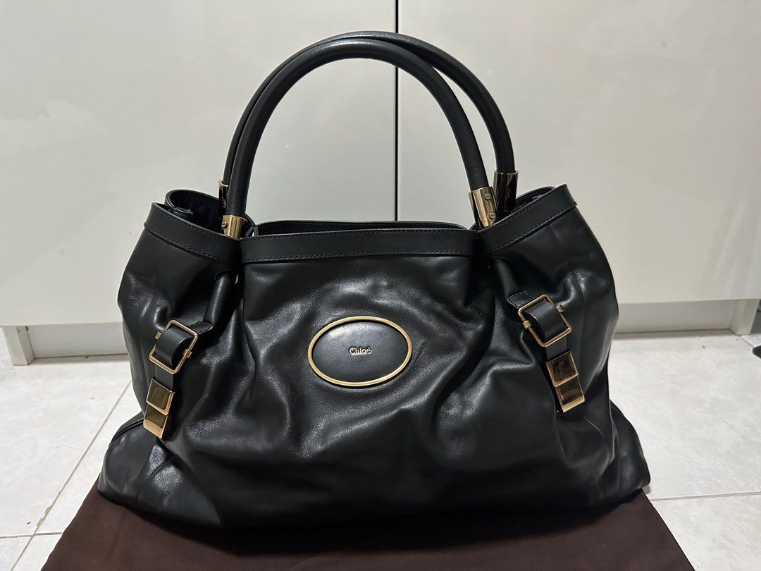 Chloe leather bag hot sale