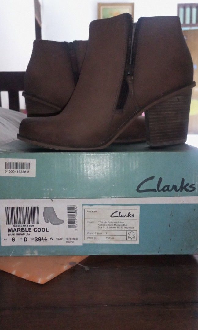 Clarks marble cool ankle boots outlet