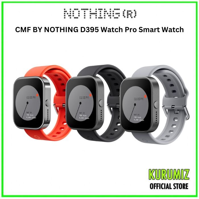 Nothing CMF Watch Pro Bluetooth 1.96 Display Smartwatch, by Gadgets Hub